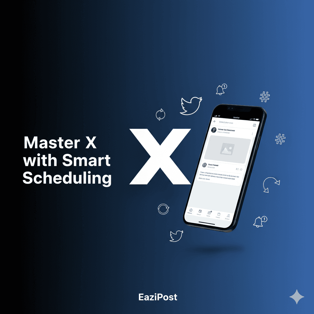 X (Twitter) scheduling interface