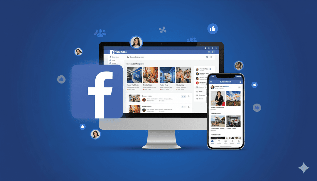 Facebook scheduling interface