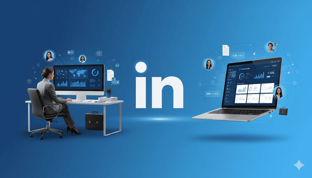 LinkedIn scheduling interface