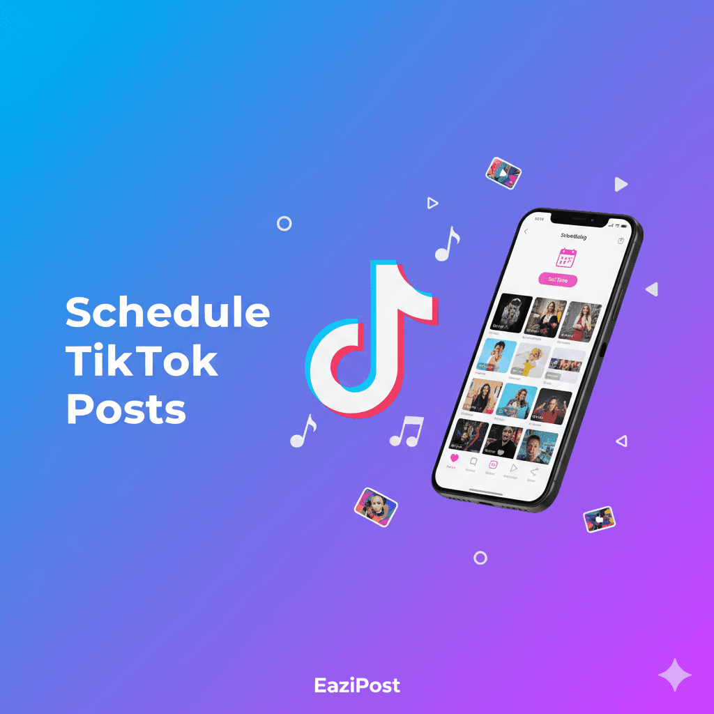 TikTok scheduling interface