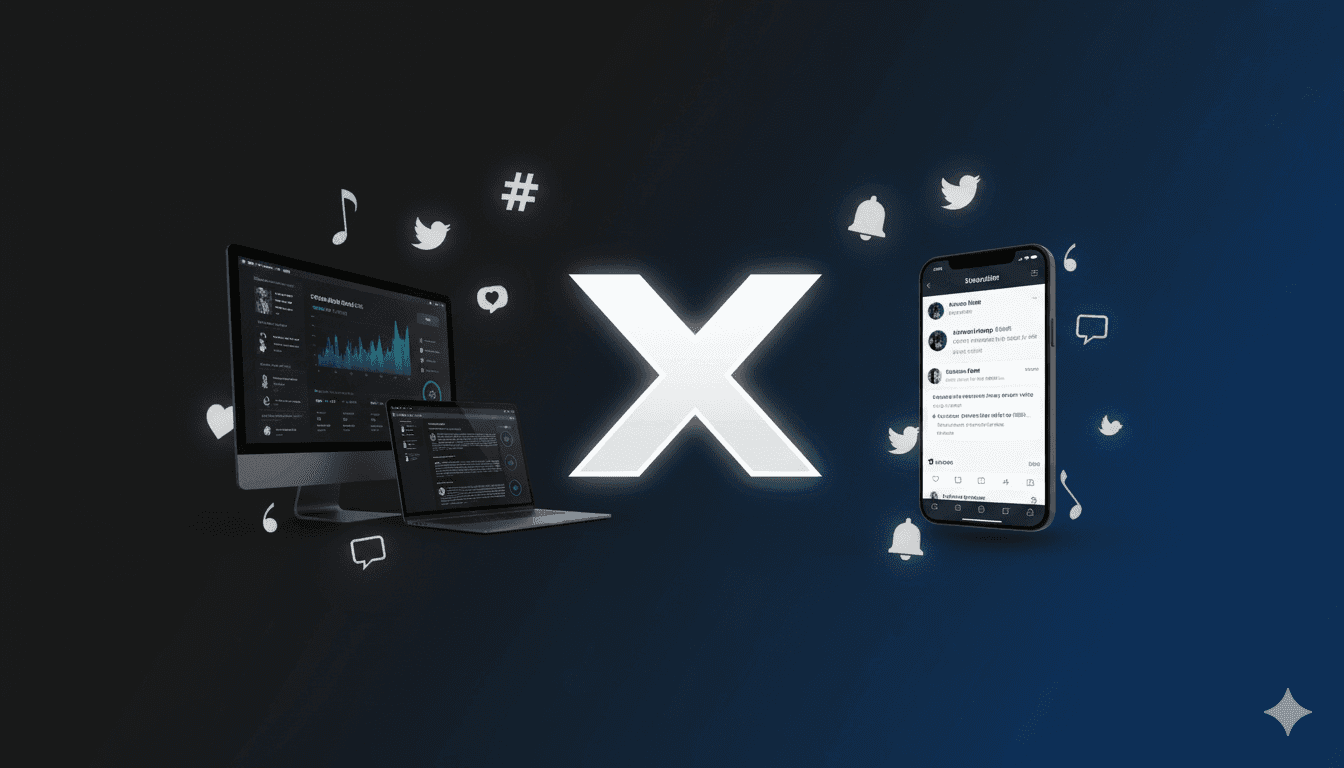 X (Twitter) scheduling interface